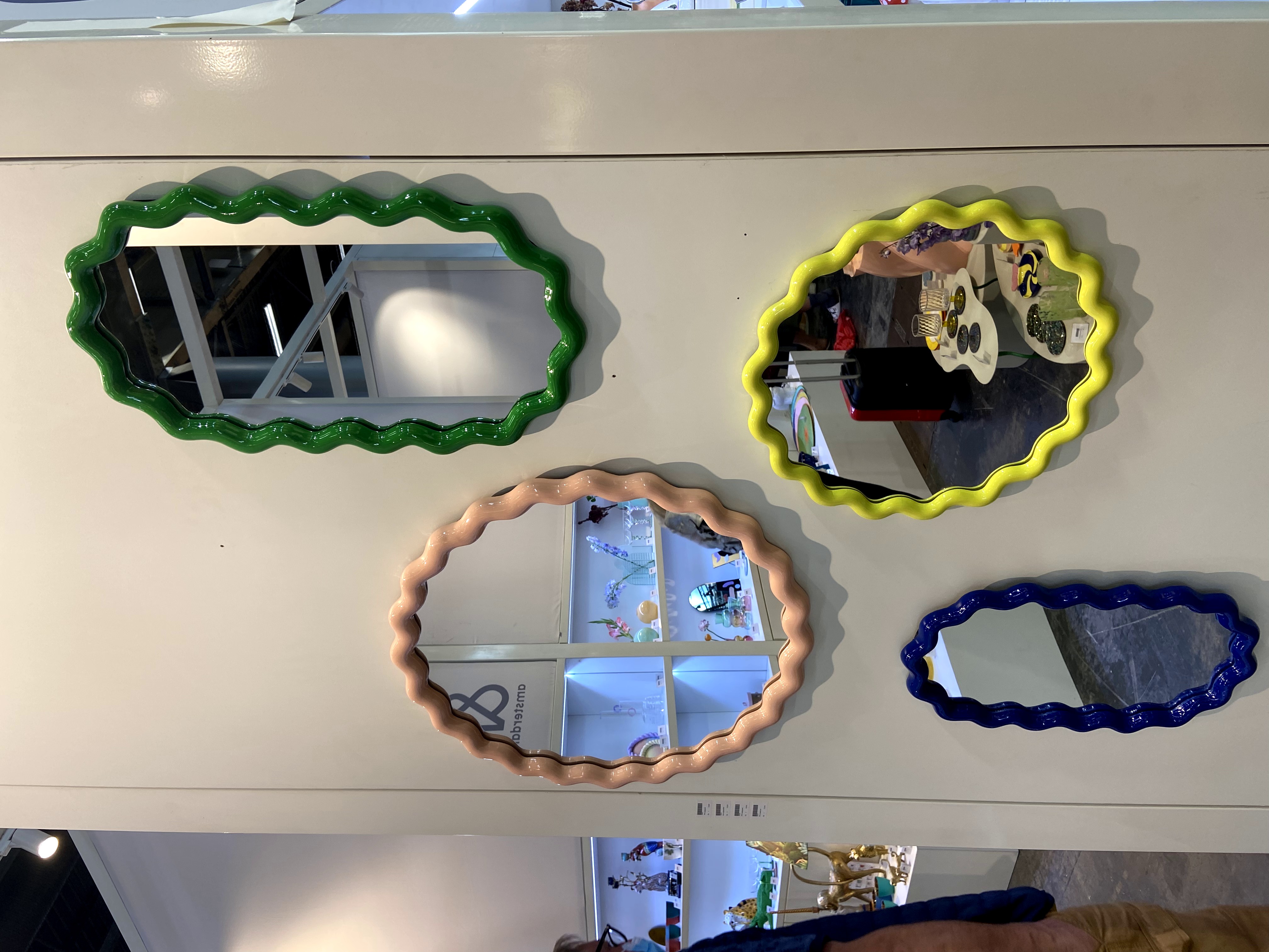 Miroirs colorés maison&objet
